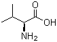 L-Valine molecular structure (CAS 72-18-4)