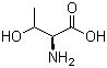 L-Threonine molecular structure (CAS 72-19-5)