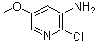 structure of CAS# 720666-45-5, 3-Amino-2-chloro-5-methoxypyridine