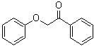 CAS # 721-04-0, 2-Phenoxyacetophenone, NSC 7586, Phenyl phenacyl ether, alpha-Phenoxyacetophenone, omega-Phenoxyacetophenone