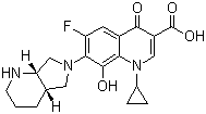 CAS # 721970-36-1, 8-Hydroxymoxifloxacin, 1-Cyclopropyl-6-fluoro-1,4-dihydro-8-hydroxy-7-[(4aS,7aS)-octahydro-6H-pyrrolo[3,4-b]pyridin-6-yl]-4-oxo-3-quinolinecarboxylic acid