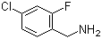 structure of CAS# 72235-57-5, 4-Chloro-2-fluorobenzylamine