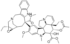 CAS # 72311-64-9, Vinorelbine EP Impurity G, Methyl (3a,4a,19a)-4-acetoxy-15-[(12S,15R,17S)-17-ethyl-12-(methoxycarbonyl)-16-oxa-1,10-diazapentacyclo[12.4.1.03,11.04,9.015,17]nonadeca-3(11),4,6,8-tetraen-12-yl]-3-hydroxy-16-met hoxy-1-methyl-6,7-didehydroaspidospermidine-3-carboxylate