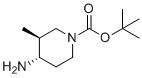 structure of CAS# 723308-59-6, (3S,4S)-4-氨基-3-甲基-哌啶-1-羧酸叔-丁基酯