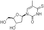 4-Thiothymidine molecular structure (CAS 7236-57-9)
