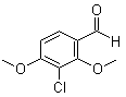 structure of CAS# 72482-14-5, 3-Chloro-2,4-dimethoxybenzaldehyde