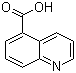 CAS # 7250-53-5, Quinoline-5-carboxylic acid