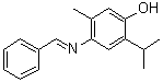 CAS # 7251-18-5, 6-(Benzylideneamino)thymol, NSC 30711