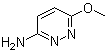 CAS # 7252-84-8, 3-Amino-6-methoxypyridazine, NSC 73703, (6-Methoxypyridazin-3-yl)amine, 6-Methoxypyridazin-3-amine, 3-Methoxy-6-aminopyridazine, 6-Amino-3-methoxypyridazine