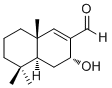 CAS # 72537-20-3, Polygonal, (3R,4aS,8aS)-3-Hydroxy-5,5,8a-trimethyl-3,4,4a,6,7,8-hexahydronaphthalene-2-carbaldehyde