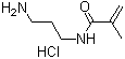 CAS # 72607-53-5, N-(3-Aminopropyl)methacrylamide hydrochloride