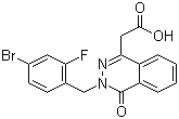 CAS # 72702-95-5, Ponalrestat, Statil, Statyl, 3-[(4-Bromo-2-fluorophenyl)methyl]-3,4-dihydro-4-oxo-1-phthalazineacetic acid