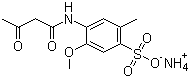 CAS # 72705-22-7, 3-Acetoacetylamino-4-methoxytoluene-6-sulfonic acid ammonium salt, Ammonium 4-acetoacetylamino-5-methoxy-2-methylbenzenesulphonate