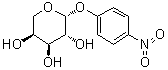 structure of CAS# 72732-54-8, 4-硝基苯基 beta-L-吡喃阿拉伯糖苷
