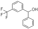 structure of CAS# 728-80-3, 3-(Trifluoromethyl)benzhydrol