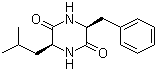 structure of CAS# 7280-77-5, 环(L-亮氨酰-L-苯丙氨酰)