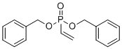 Phosphonic acid, ethenyl-, bis(phenylmethyl) ester molecular structure (CAS 7283-64-9)