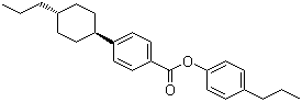 CAS # 72928-02-0, trans-4-(4-Propylcyclohexyl)benzoic acid 4-propylphenyl ester