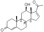 CAS # 72959-46-7, 12beta-Hydroxypregna-4,16-diene-3,20-dione, 6,7-Dihydroneridienone A
