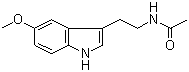 Melatonine molecular structure (CAS 73-31-4)