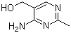 structure of CAS# 73-67-6, 4-Amino-5-hydroxymethyl-2-methylpyrimidine