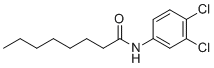 3',4'-Dichlorocapryloanilide molecular structure (CAS 730-25-6)