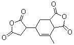 CAS # 73003-90-4, 5-(2,5-Dioxotetrahydro-3-furanyl)-3-methyl-3-cyclohexene-1,2-dicarboxylic anhydride, B 4400, Epiclon B 4400, Epiclon EXP 4400