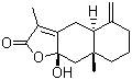 CAS # 73030-71-4, Atractylenolide III, (4aS,8aR,9aS)-9a-Hydroxy-3,8a-dimethyl-5-methylidene-4,4a,6,7,8,9-hexahydrobenzo[f][1]benzoxol-2-one