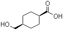 structure of CAS# 73094-35-6, cis-4-(羟甲基)环己烷羧酸
