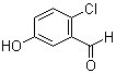 2-Chloro-5-hydroxybenzaldehyde molecular structure (CAS 7310-94-3)