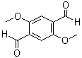 CAS # 7310-97-6, 2,5-Dimethoxy-1,4-benzenedicarboxaldehyde, 2,5-Dimethoxy-terephthalaldehyde, 2,5-Dimethoxy-1,4-benzenedicarboxaldehyde, 2,5-Dimethoxyterephthalaldehyde