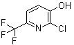 2-Chloro-6-(trifluoromethyl)pyridin-3-ol molecular structure (CAS 731002-60-1)