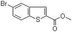 structure of CAS# 7312-11-0, Methyl 5-bromo-1-benzothiophene-2-carboxylate