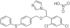 硝酸芬替康唑分子结构 (CAS 73151-29-8)