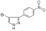 CAS 登录号：73227-97-1, 4-溴-3-(4-硝基苯基)吡唑