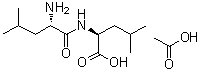 structure of CAS# 73237-76-0, N-L-亮氨酰-L-亮氨酸单乙酸盐
