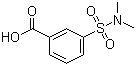 structure of CAS# 7326-73-0, 3-(Dimethylsulphamoyl)benzoic acid