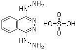 Dihydralazine sulphate molecular structure (CAS 7327-87-9)