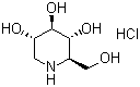 structure of CAS# 73285-50-4, Deoxynojirimycin hydrochloride