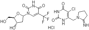 Lonsurf molecular structure (CAS 733030-01-8)