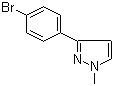 structure of CAS# 73387-51-6, 3-(4-溴苯基)-1-甲基-1H-吡唑