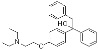 CAS # 73404-00-9, alpha-[4-[2-(Diethylamino)ethoxy]phenyl]-alpha-phenylbenzeneethanol
