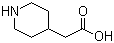 structure of CAS# 73415-84-6, 哌啶-4-乙酸