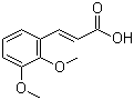structure of CAS# 7345-82-6, trans-2,3-Dimethoxycinnamic acid