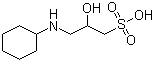 CAS # 73463-39-5, 3-(Cyclohexylamino)-2-hydroxy-1-propanesulfonic acid, CAPSO