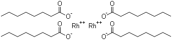 CAS # 73482-96-9, Rhodium octanoate dimer, Rhodium(II) octanoate dimer