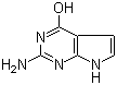 CAS # 7355-55-7, 2-Amino-4-hydroxypyrrolo[2,3-d]pyrimidine, 7-Deazaguanine