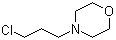 N-(3-Chloropropyl)morpholine molecular structure (CAS 7357-67-7)