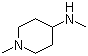 CAS 登录号：73579-08-5, 1-甲基-4-(甲氨基)哌啶