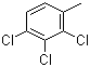 structure of CAS# 7359-72-0, 2,3,4-三氯甲苯